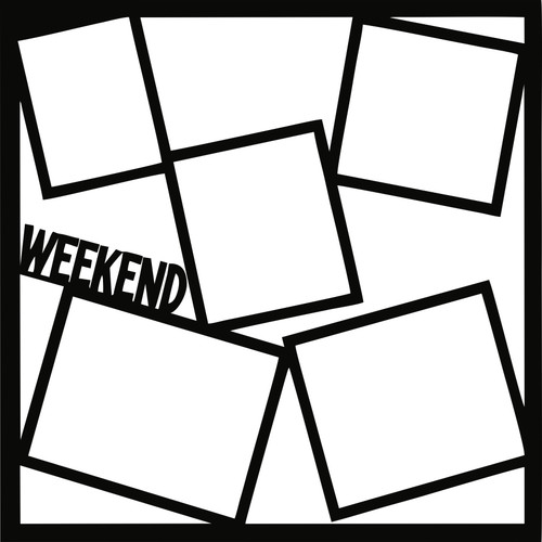 SCRAPBOOK WEEKEND PG 2 - 12 X 12 SCRAPBOOK OVERLAY