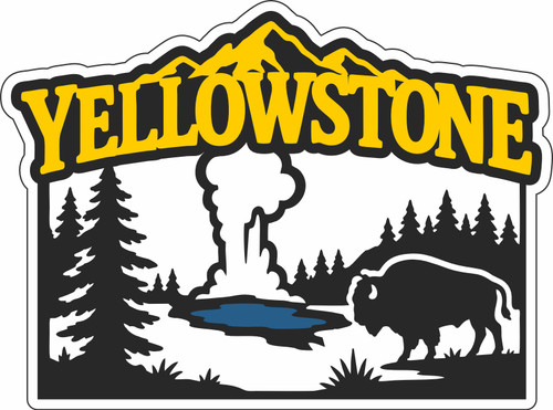 YELLOWSTONE - LASER DIE CUT