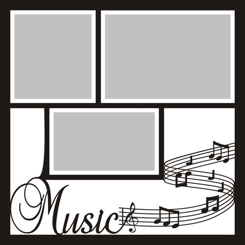 Music - 12x12 Overlay