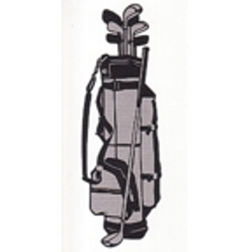 Golf Bag - Superb Laser Detail! 2 color design.