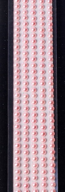 Sleek Strips 12" Pearls - Soft Pink