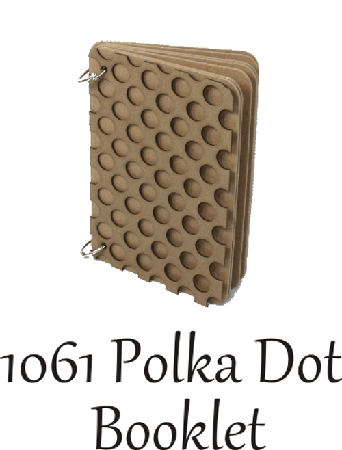 Polka Dot Booklet Album 5"x 7"