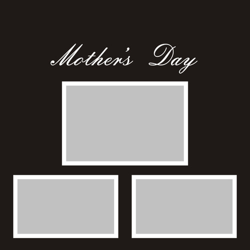 Mother's Day  12x12 Overlay