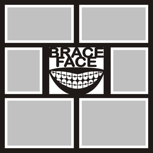 Brace Face - 12x12 Overlay