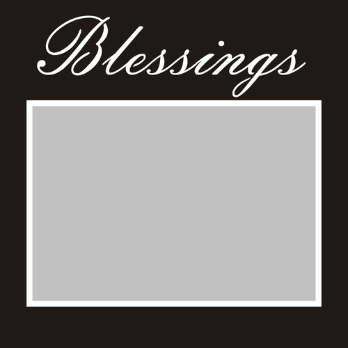 Blessings - 6x6 Overlay