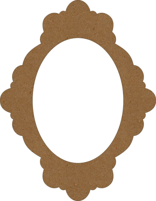 Chipboard Frame - Bella - Chipboard Embellishment