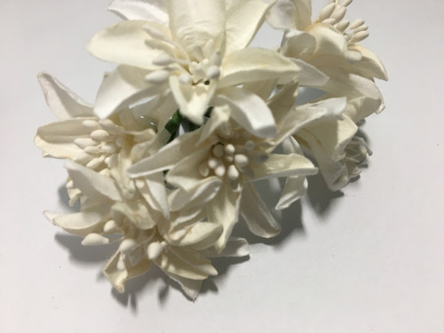 Offwhite Paper Flower #8091