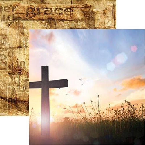 Amazing Grace - Reminisce Double Sided 12 x 12 Paper