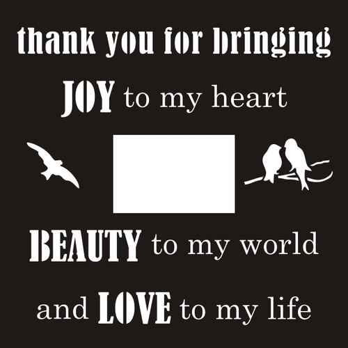 Thank you for Bringing Joy - 12 x 12 Scrapbook OL