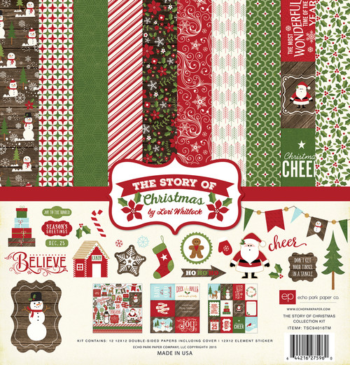 ECHO PARK - THE STORY OF CHRISTMAS COLLECTION KIT