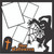 HAPPY HALLOWEEN MONSTER - 12 X 12 SCRAPBOOK OVERLAY