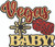 VEGAS BABY - LASER DIE CUT