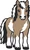 PONY - LASER DIE CUT