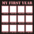 My First Year  - Girl  - 12x12 Overlay