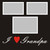 I Heart Grandpa - 12x12 Overlay