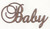 Baby - Fancy Chipboard Word