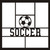 Soccer - 12x12 Overlay