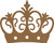 Crown Flourish - Chipboard Embellishment