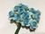 LT Blue Mini Paper Flower 8050E