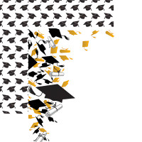 HAT'S OFF - 12 X 12 SCRAPBOOK PAPER