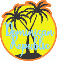 DOMINICAN REPUBLIC LASER DIE CUT