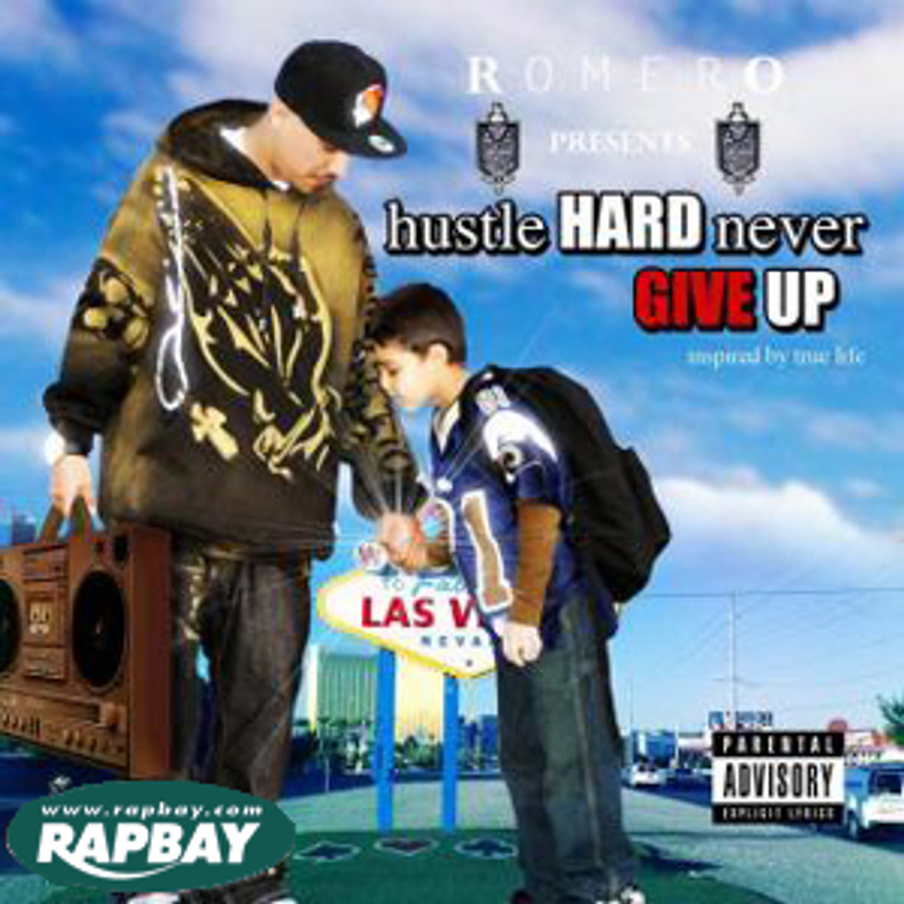 Romero of Clika One Presents: Hustle Hard Never Give Up - CD