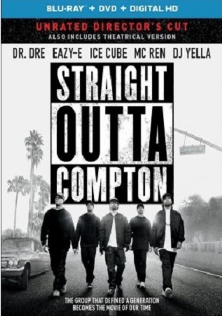 Straight Outta Compton Blue Ray, DVD, Digital HD