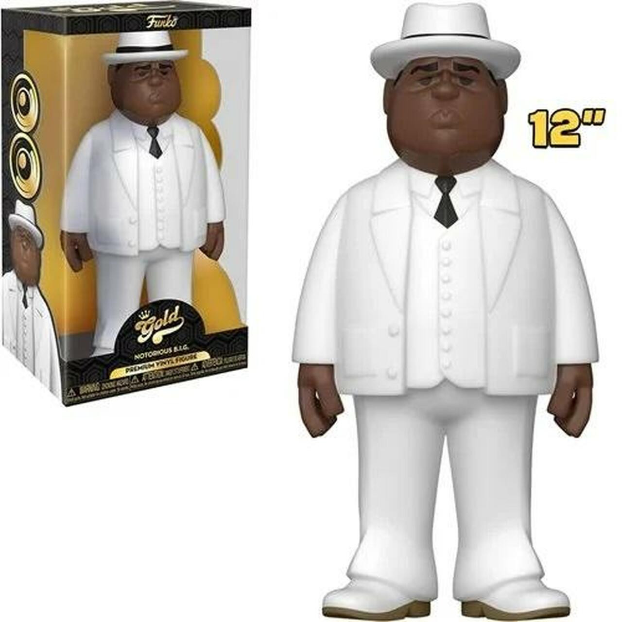 Notorious B.I.G. (Biggie Smalls) - Funko White Suit 12-Inch Vinyl Gold  Figure