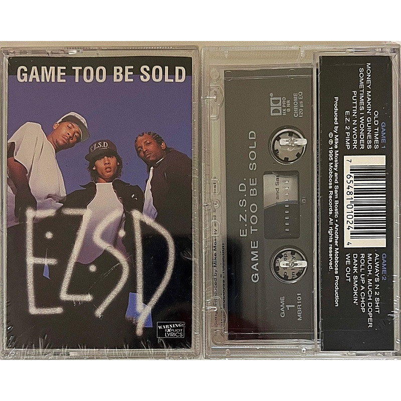 E.Z.S.D. - Game Too Be Sold Cassette Tape (Original 1995)