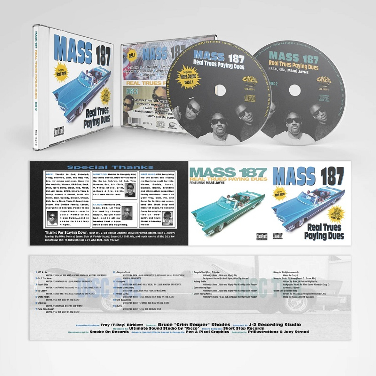 Mass 187 - Real Trues Paying Dues CD