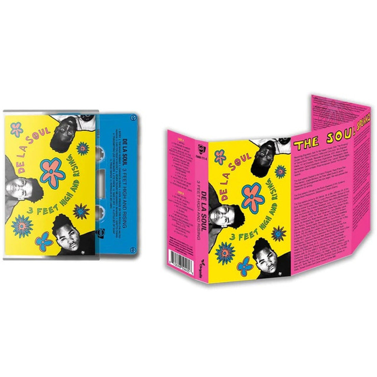 De La Soul - 3 Feet High And Rising (Blue) Cassette Tape