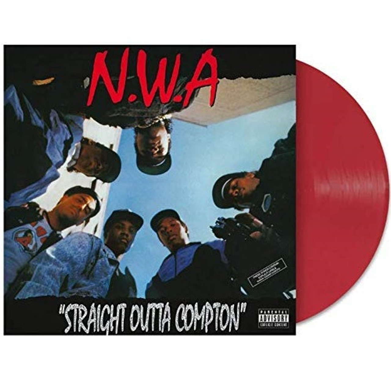 N.W.A. - Straight Outta Compton (Red) Vinyl Record