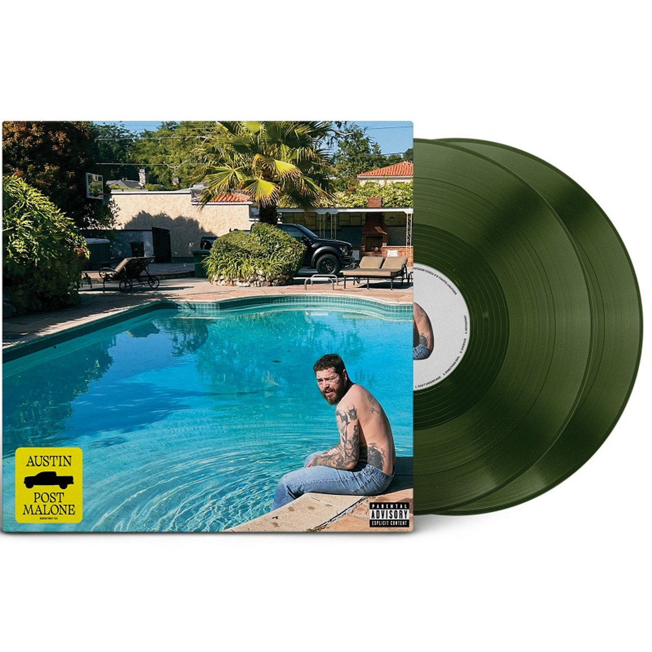 Post Malone - Austin (Green) Vinyl Record