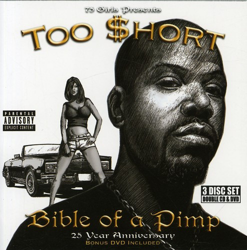 Too $hort - Bible of a Pimp (3 Disc Set) CD/DVD Too $hort - Bible of a Pimp (3 Disc Set) CD/DVD