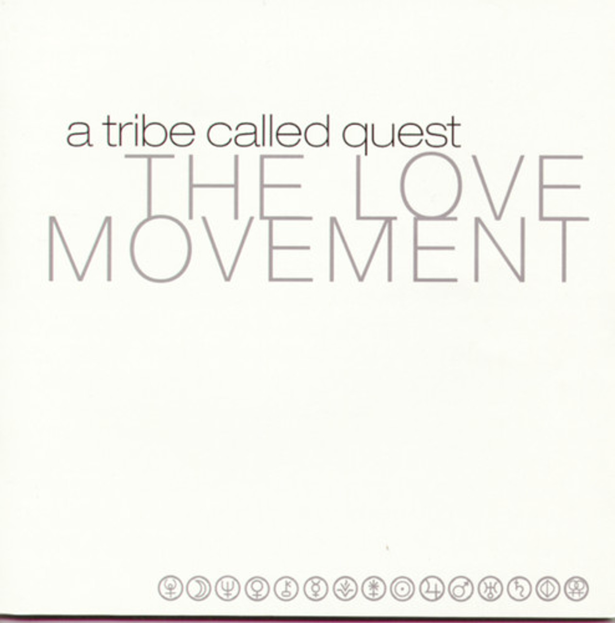 A Tribe Called Quest - The Love Movement CD