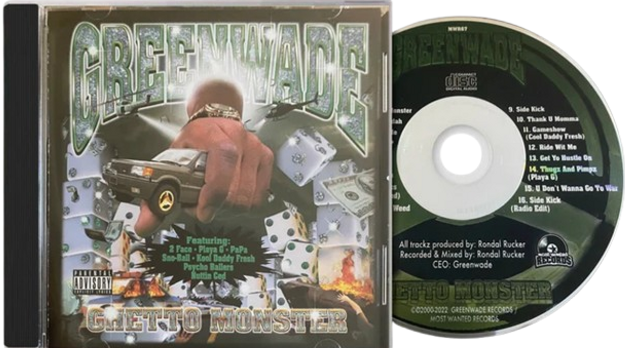 GREENWADE/GHETTO MONSTER/SOME〜/G-RAP greenwade-ghetto-monster-