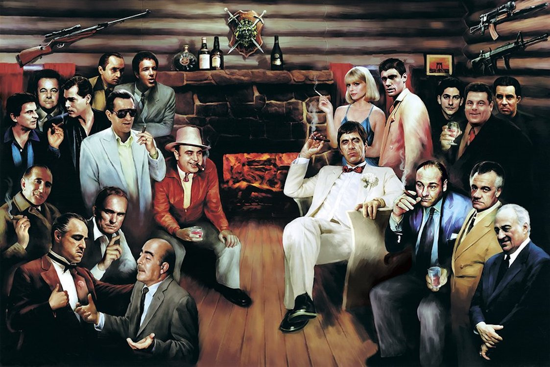 Mobsters - Meeting Poster
