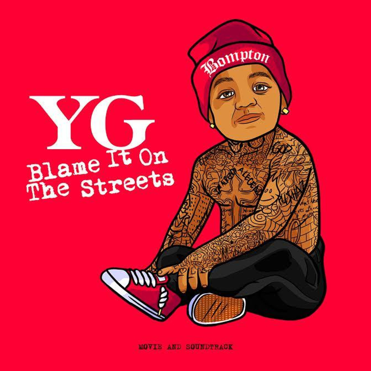 YG - Blame It On The Streets (Red) Vinyl Record