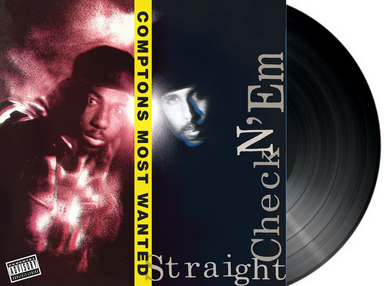 Comptons Most Wanted - Straight Checkn Em (Black) Vinyl Record