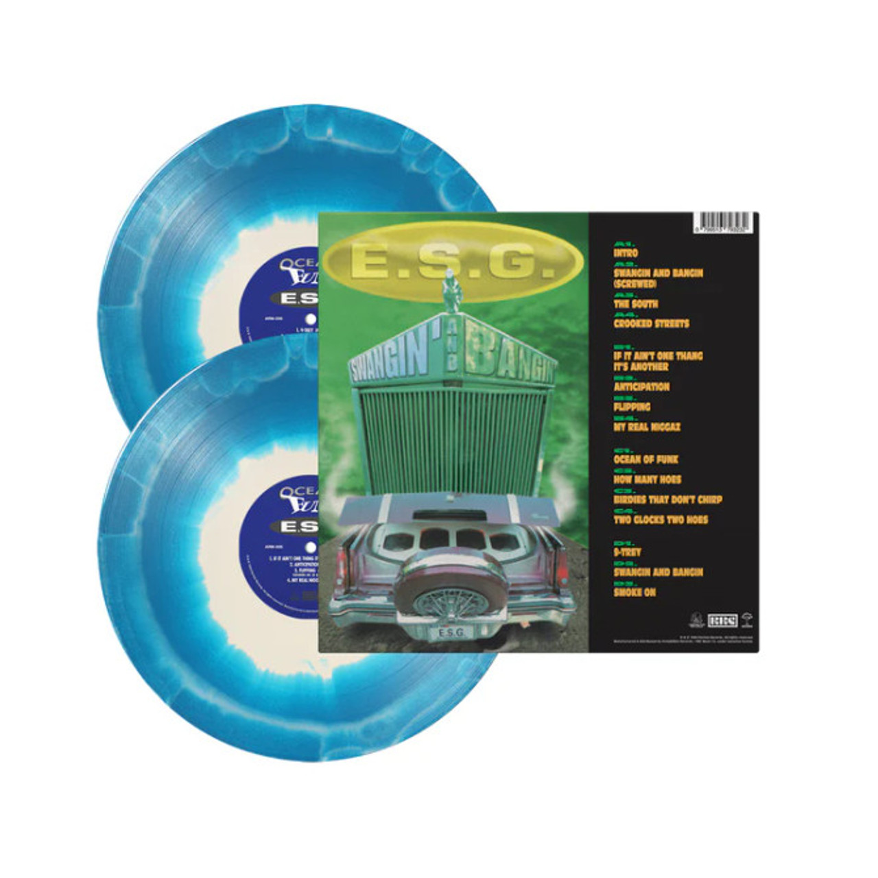 E.S.G. - Ocean of Funk (Colored) Vinyl Record