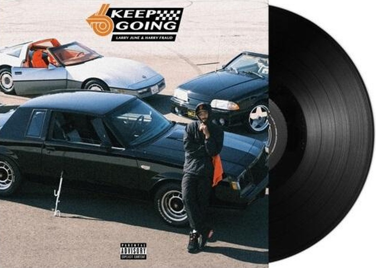 Larry June & Harry Fraud – Keep Going LP Larry June & Harry Fraud - Keep Going Vinyl Record
