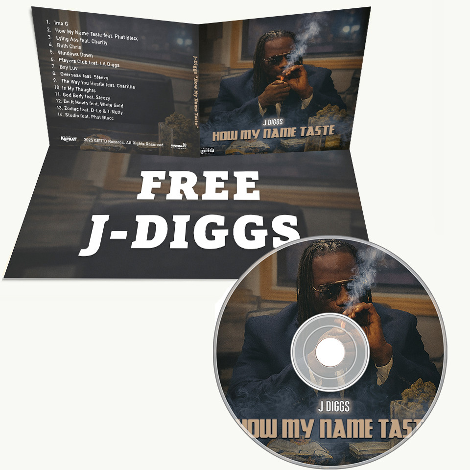 洋楽 Jay Diggs Jams Rare Indie Soul J-Diggs - How My Name Taste CD
