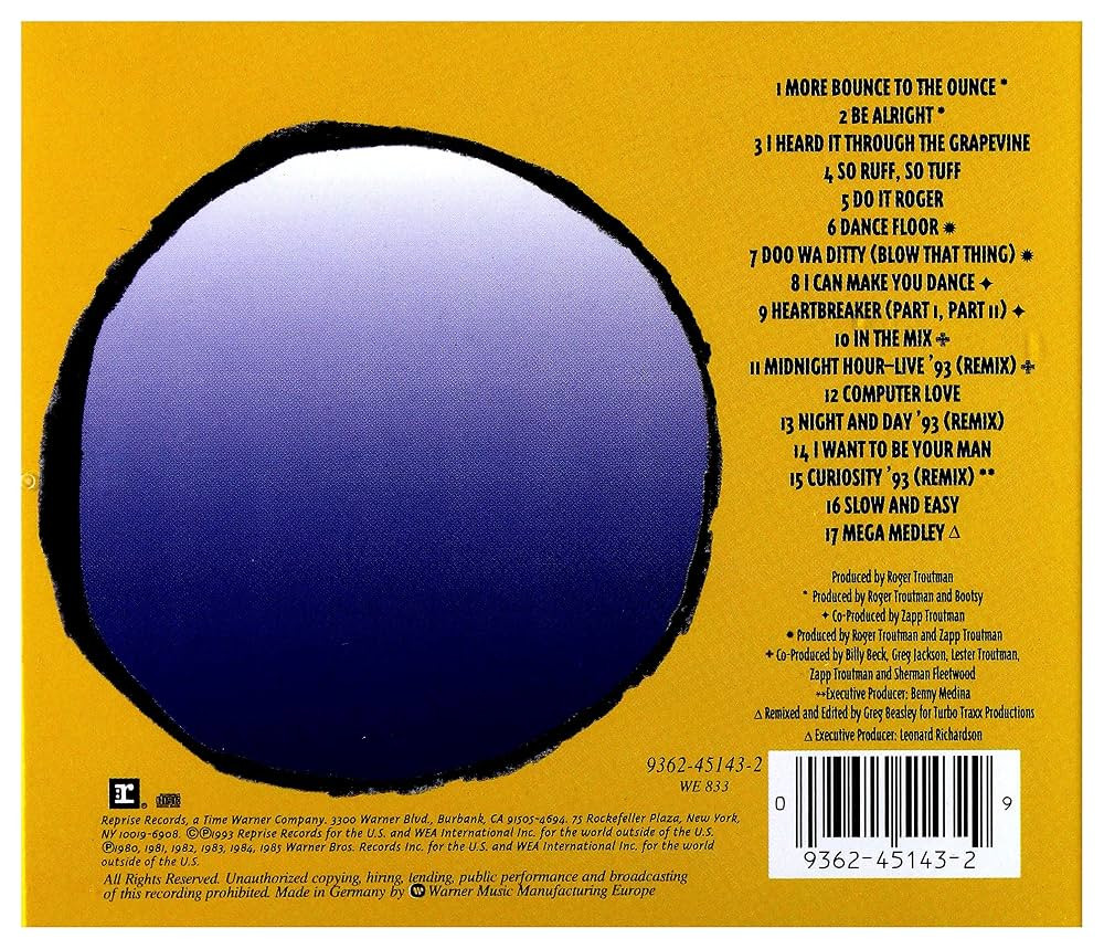 Zapp & Roger - All The Greatest Hits CD