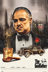 The Godfather Corleone Poster