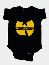 Wu-Tang - Logo Baby Snapsuit (Black)