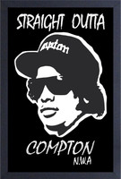 Eazy-E - N.W.A. Straight Outta Compton Framed Art Print