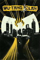 Wu-Tang - Logo City Poster