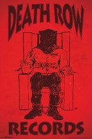 Death Row Records 22" by 34" Poster (Red)