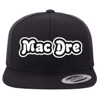 Mac Dre - 3D Puff Text (Solid) Snapback Hat Mac Dre - 3D Puff Text (Solid) Snapback Hat
