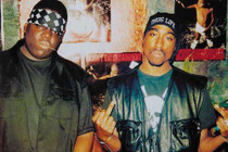 2Pac (Tupac) & Notorious BIG (Biggie) - Friends Poster